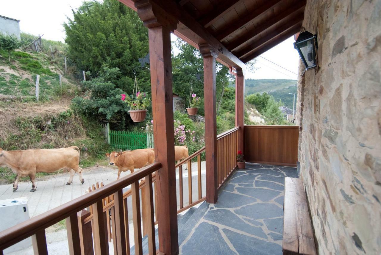 Apartamentos Rurales Tia Vicenta Santa Eulalia de Oscos Esterno foto